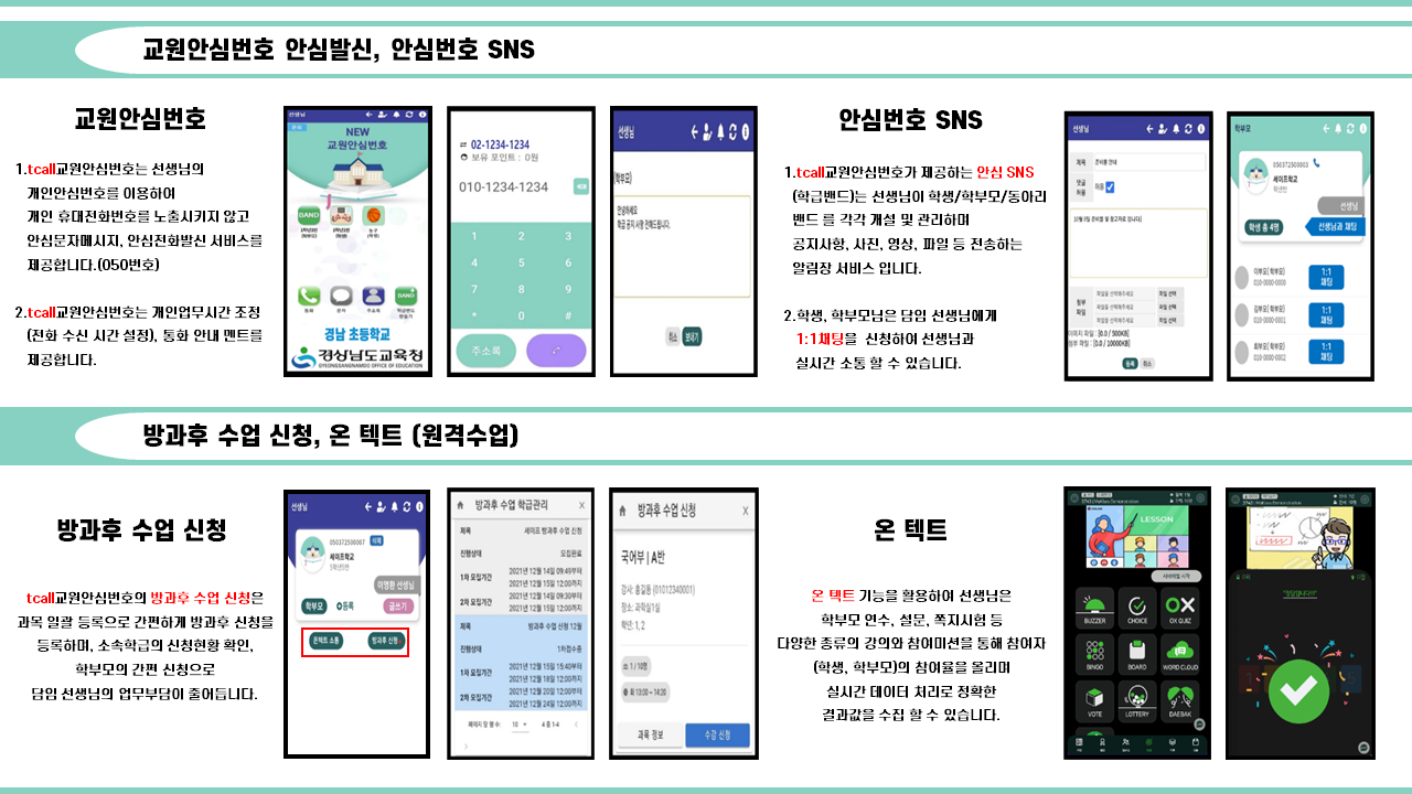 안심번호서비스 기능 소개 03